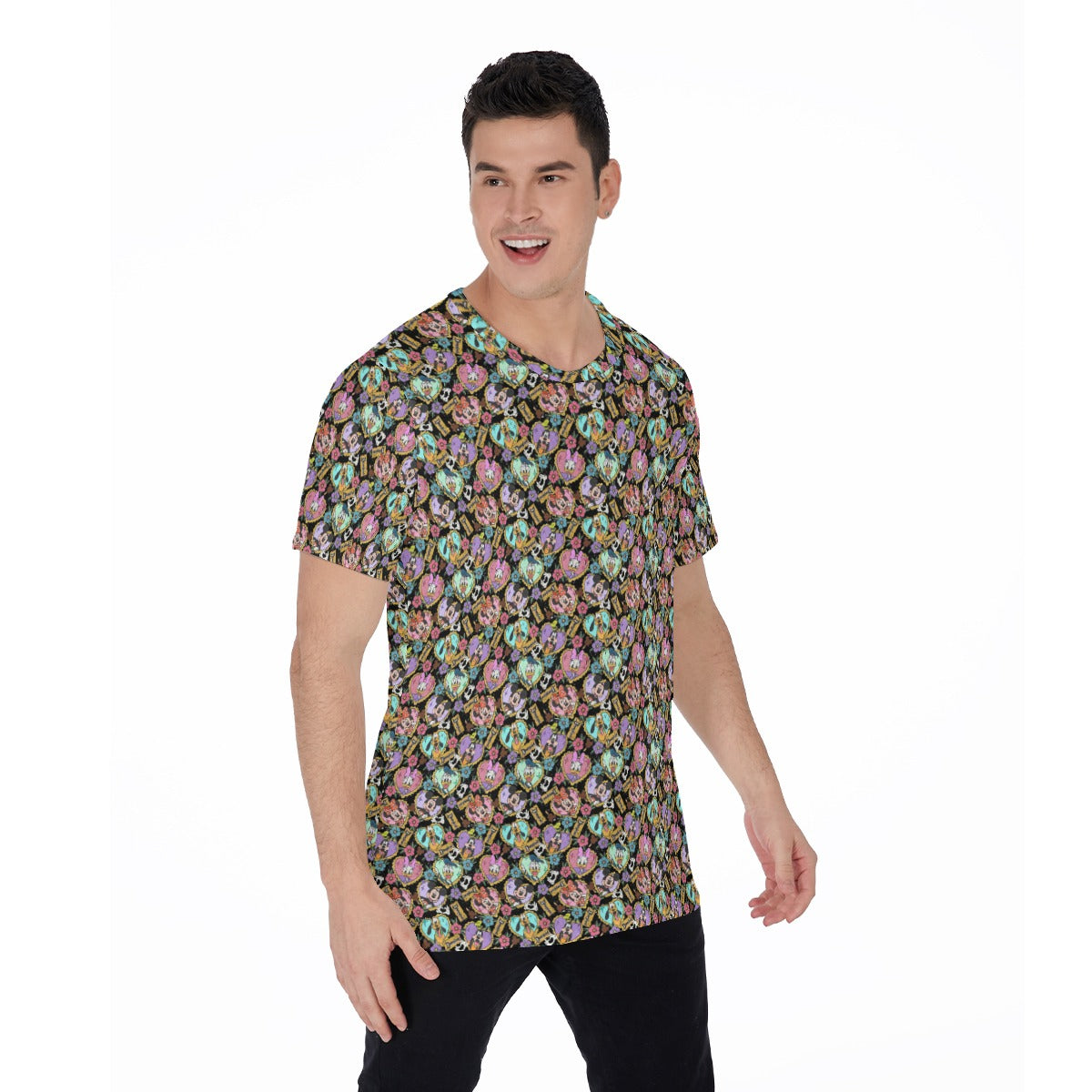 Tattoo Hearts Classic Crew - Men's Short Sleeve T-Shirt