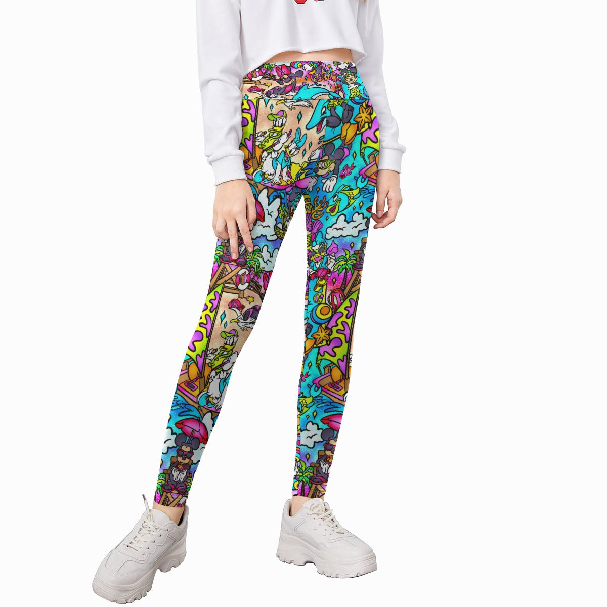Island Beach Bash - Kid's Leggings