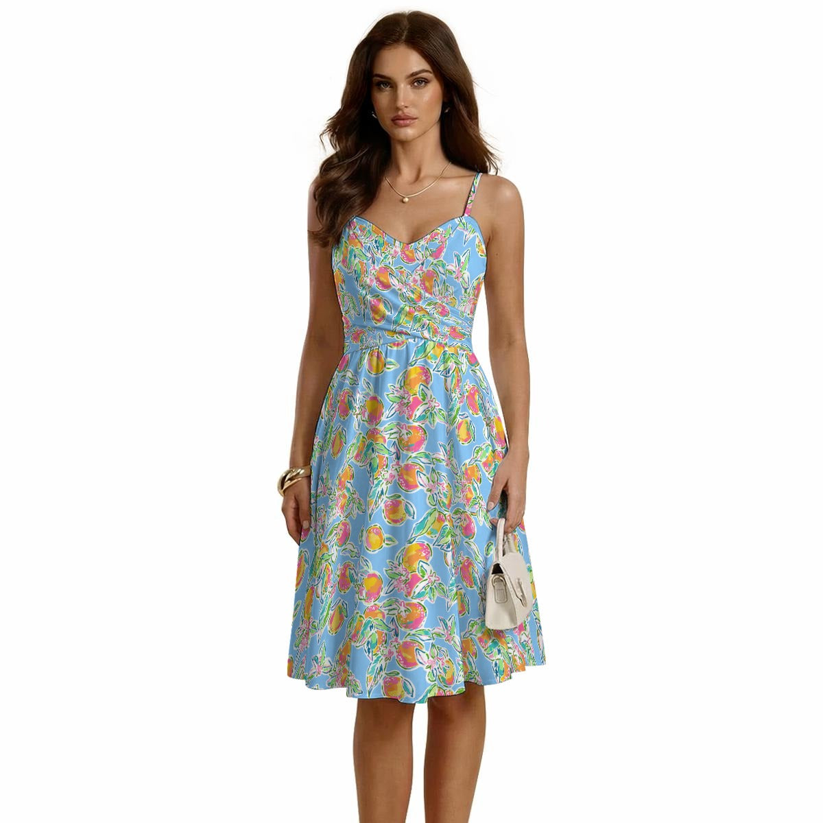 Peachy Keen - Women's Sweetheart Cami Dress