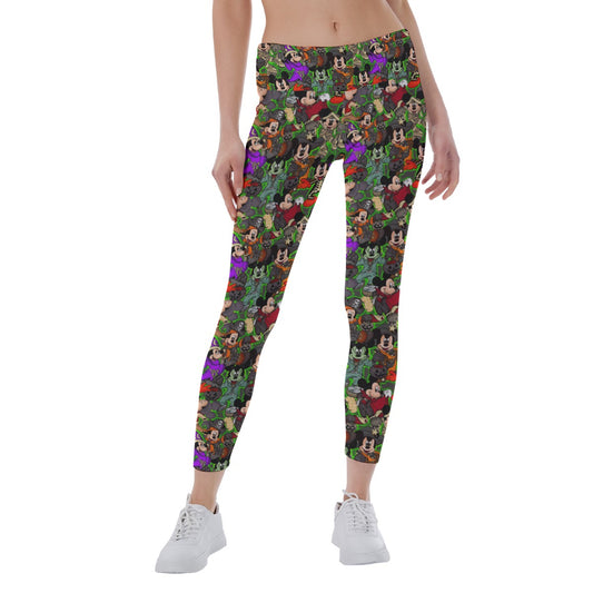 Halloween Costume Mashup - Women's Yoga Leggings