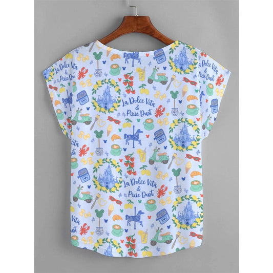 Sweet Life Pixie Dust - Women’s Relaxed Fit Scoop Tee
