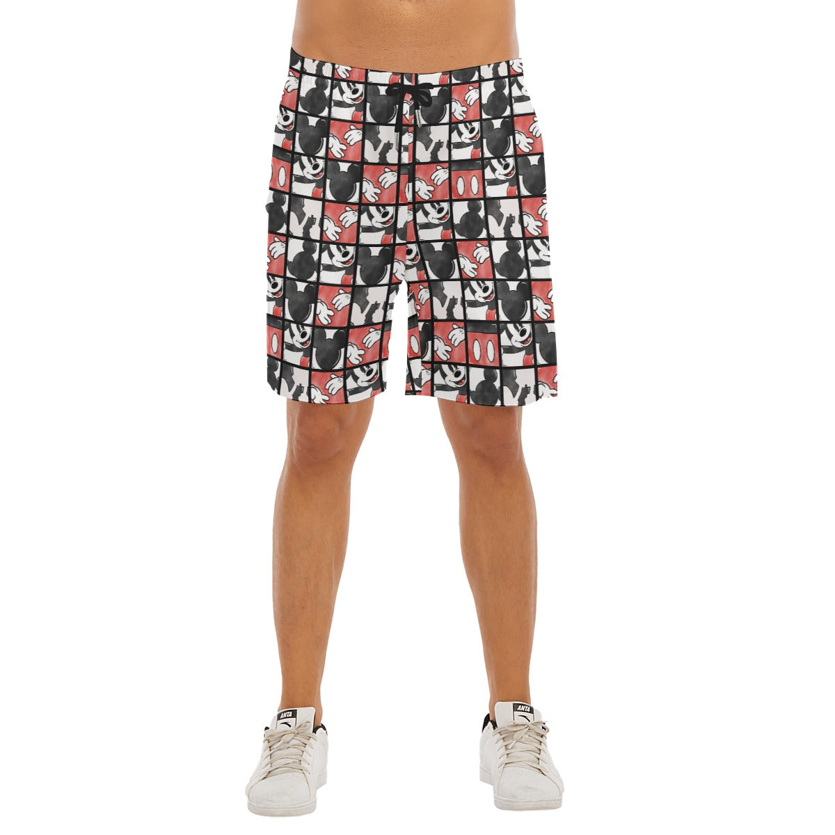 Mouse Block Party - Men’s Pocket Beach Shorts