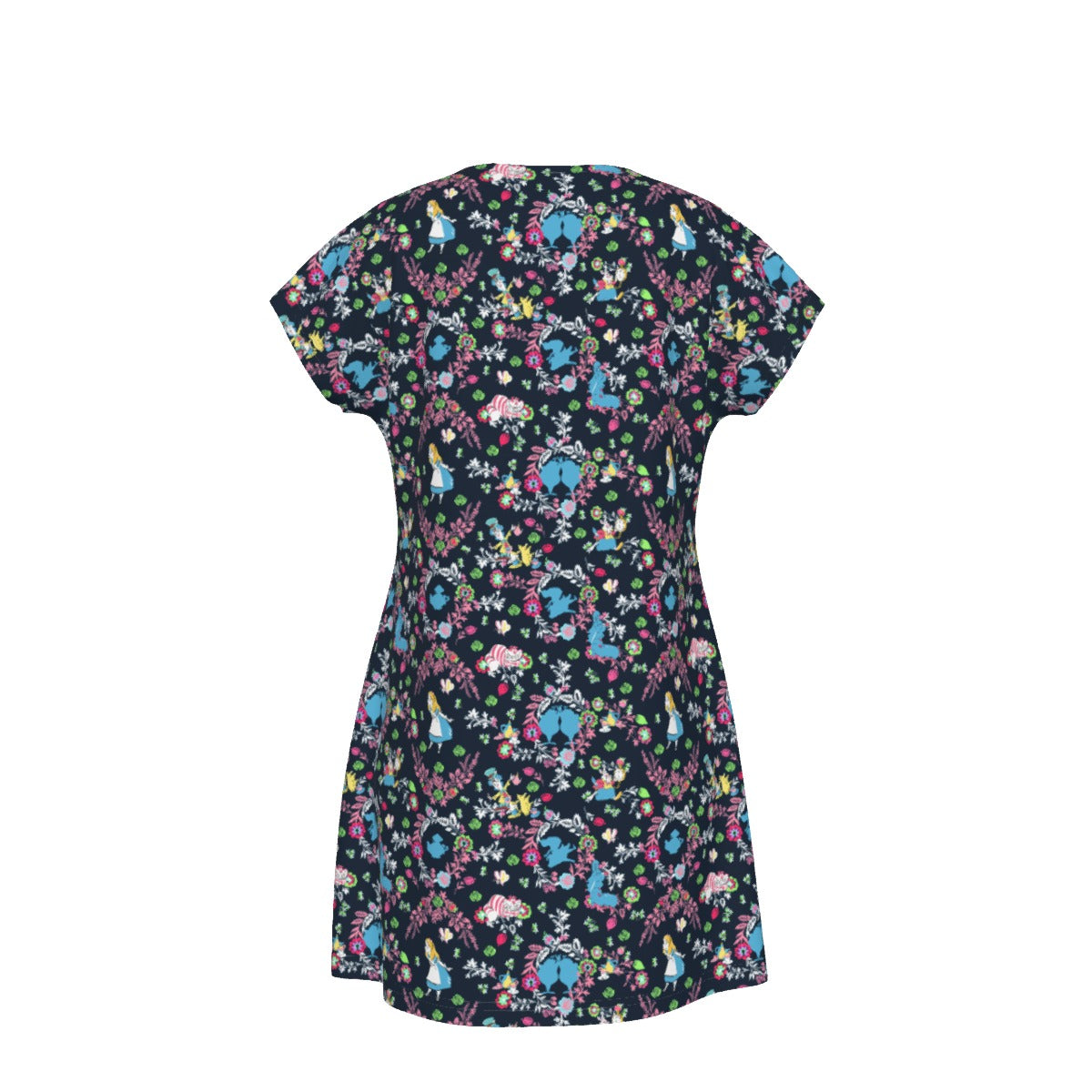 Garden Whimsy - Wonderland Dreams - Women's T-Shirt Dress