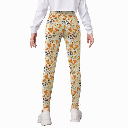 Halloween Snack Treats - Kid's Leggings