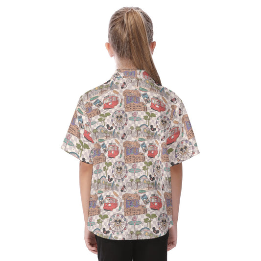 Original DCA - Kid's Hawaiian Button Up Shirt