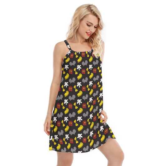 Classic Mouse Style - Women’s Adjustable Sundress