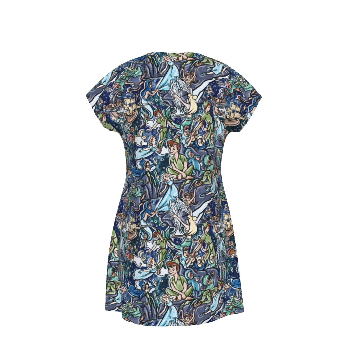 Magical Skybound Adventure - Women's T-Shirt Dress