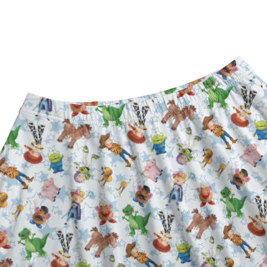Playful Toy Friends - Women’s Pocket Midi Skirt