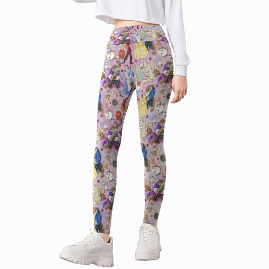 Enchanted Tale Sketch - Kid's Leggings
