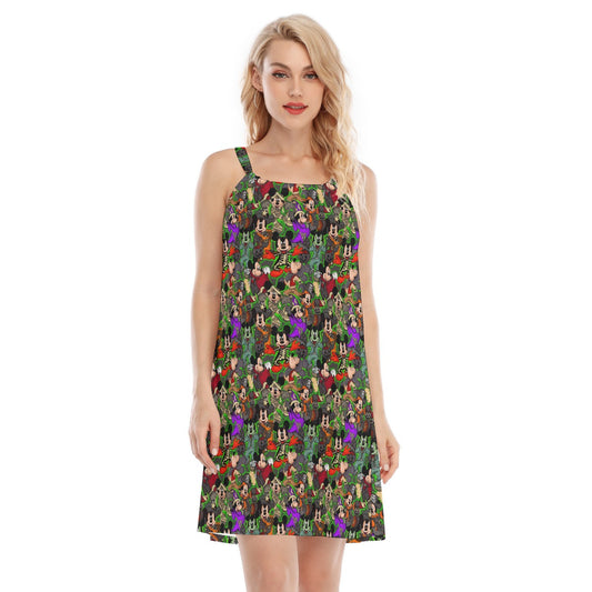 Halloween Costume Mashup - Women’s Adjustable Sundress