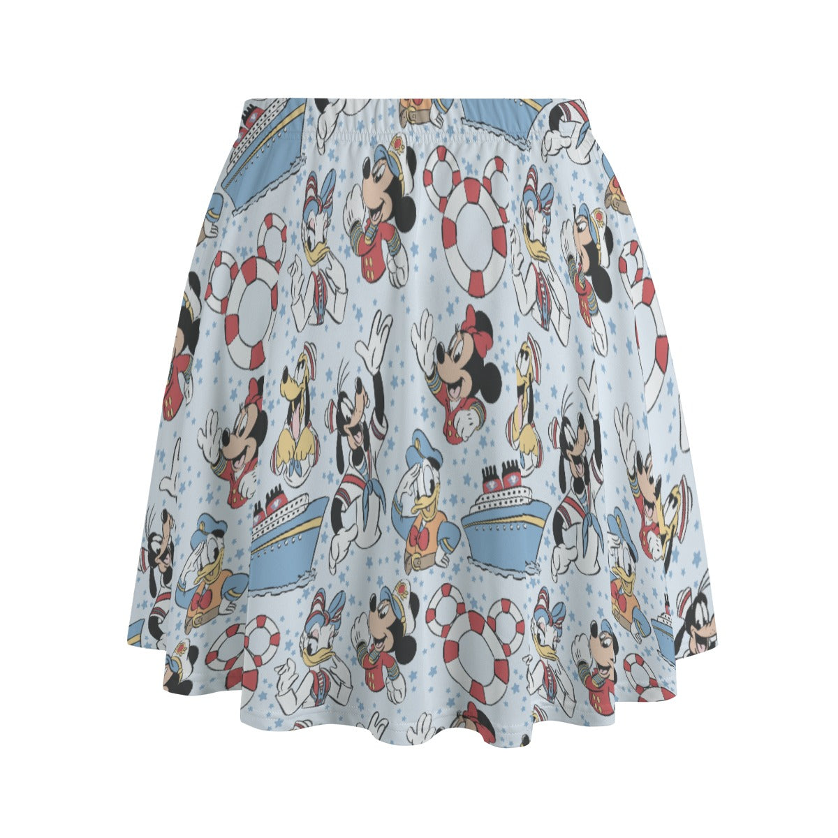 Sailor Cruise Stars - Women's Pocket Skater Skirt