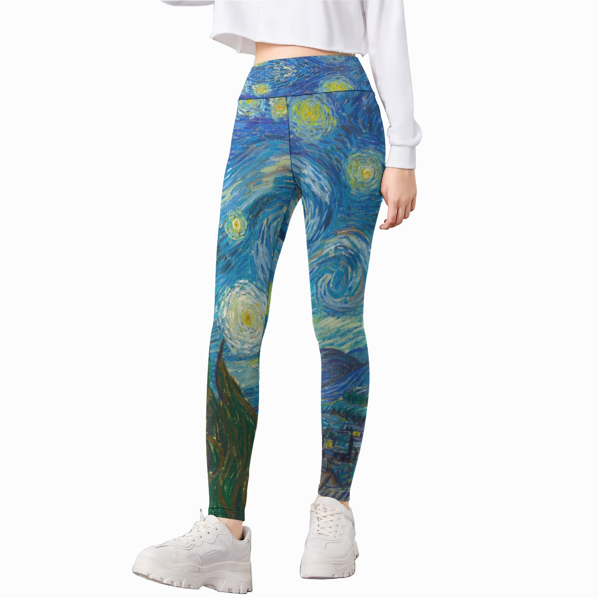 Van Gogh Starry Night - Kid's Leggings