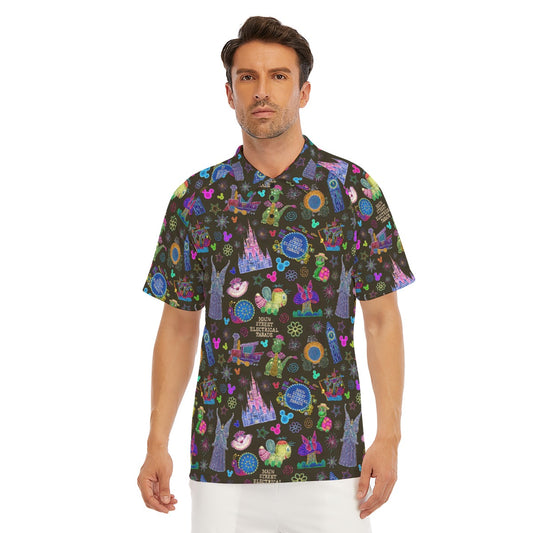 Main Street Neon Parade - Men's Polo Shirt