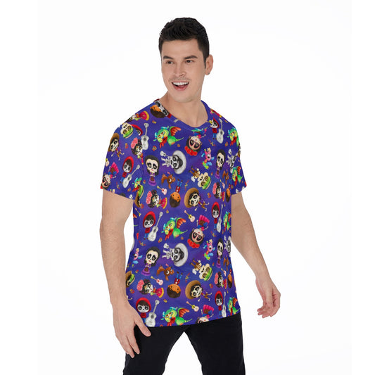 Poco Loco Día de Muertos - Men's Short Sleeve T-Shirt