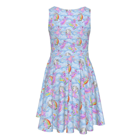 Imagine with Figment - Kid's Sleeveless Skater Dress