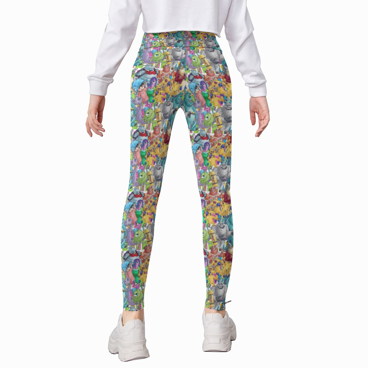Monster Mayhem Sketched - Kid's Leggings
