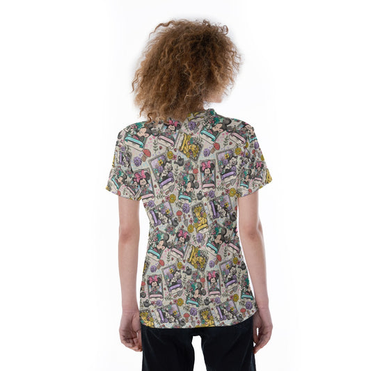 Garden Helpers Seed Packetskets - Women's Short Sleeve V-Neck T-Shirt
