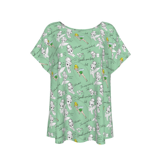 Drawing Pixie Fairy - Women’s Relaxed Fit Scoop Tee