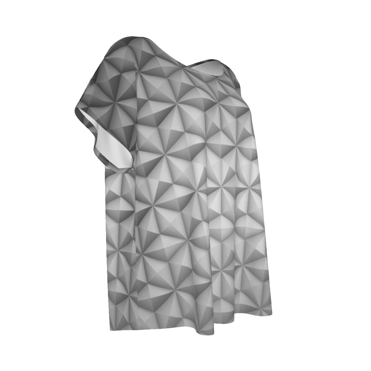 Geometric Silver Sphere - Women’s Relaxed Fit Scoop Tee