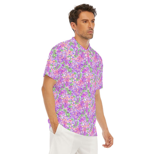 Tropical Splash Vibes - Iconic Crew - Men's Polo Shirt