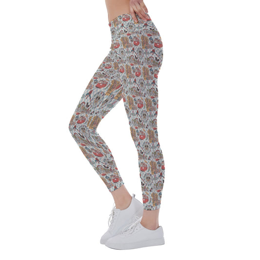 Revamped California Adventure - Women's Yoga Leggings