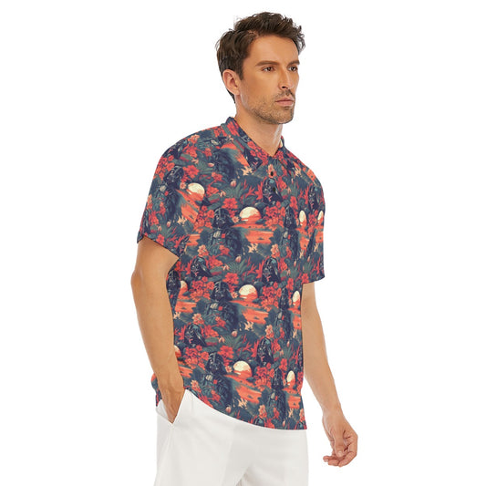 Tropical Dark Side Escape - Men's Polo Shirt