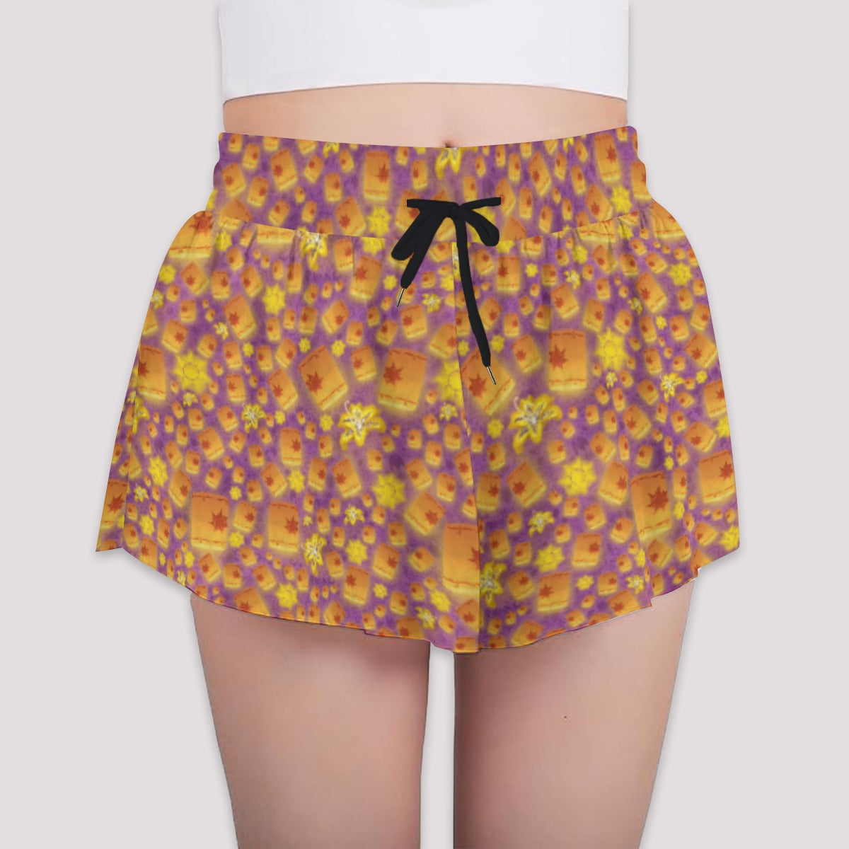 Lantern Glow Festival - Girls’ Flowy Pocket Shorts
