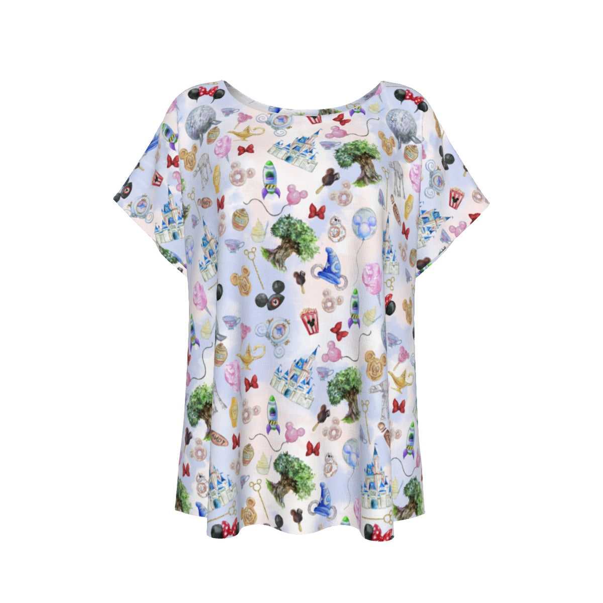 WDW Park Hopper - Women’s Relaxed Fit Scoop Tee