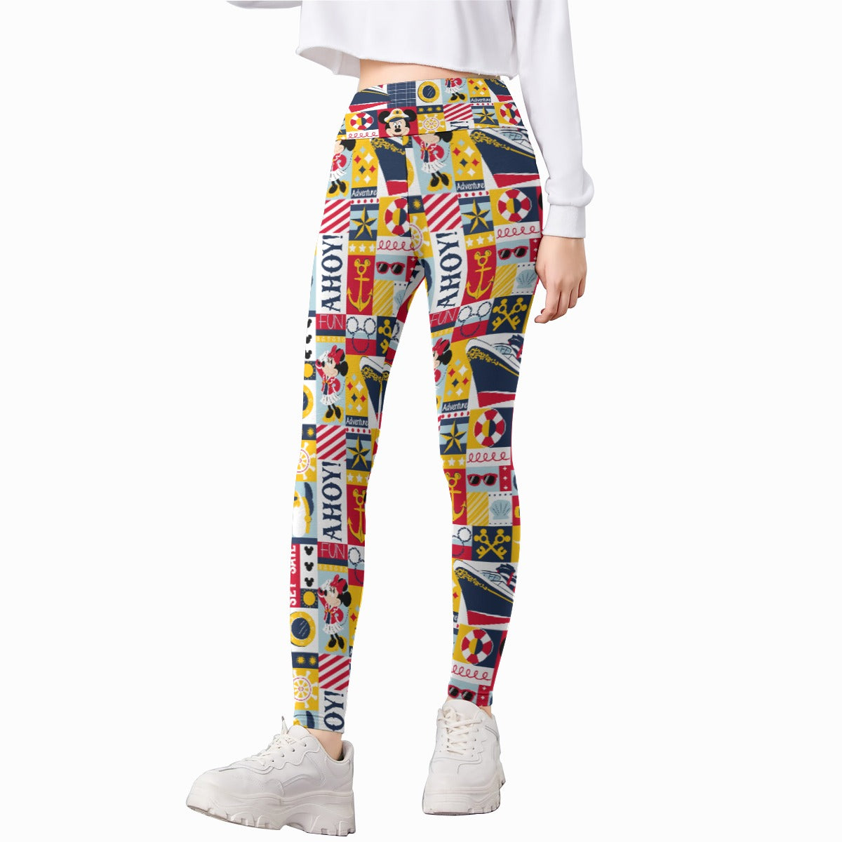 Nautical Cruise Patchwork - Kid's Leggings