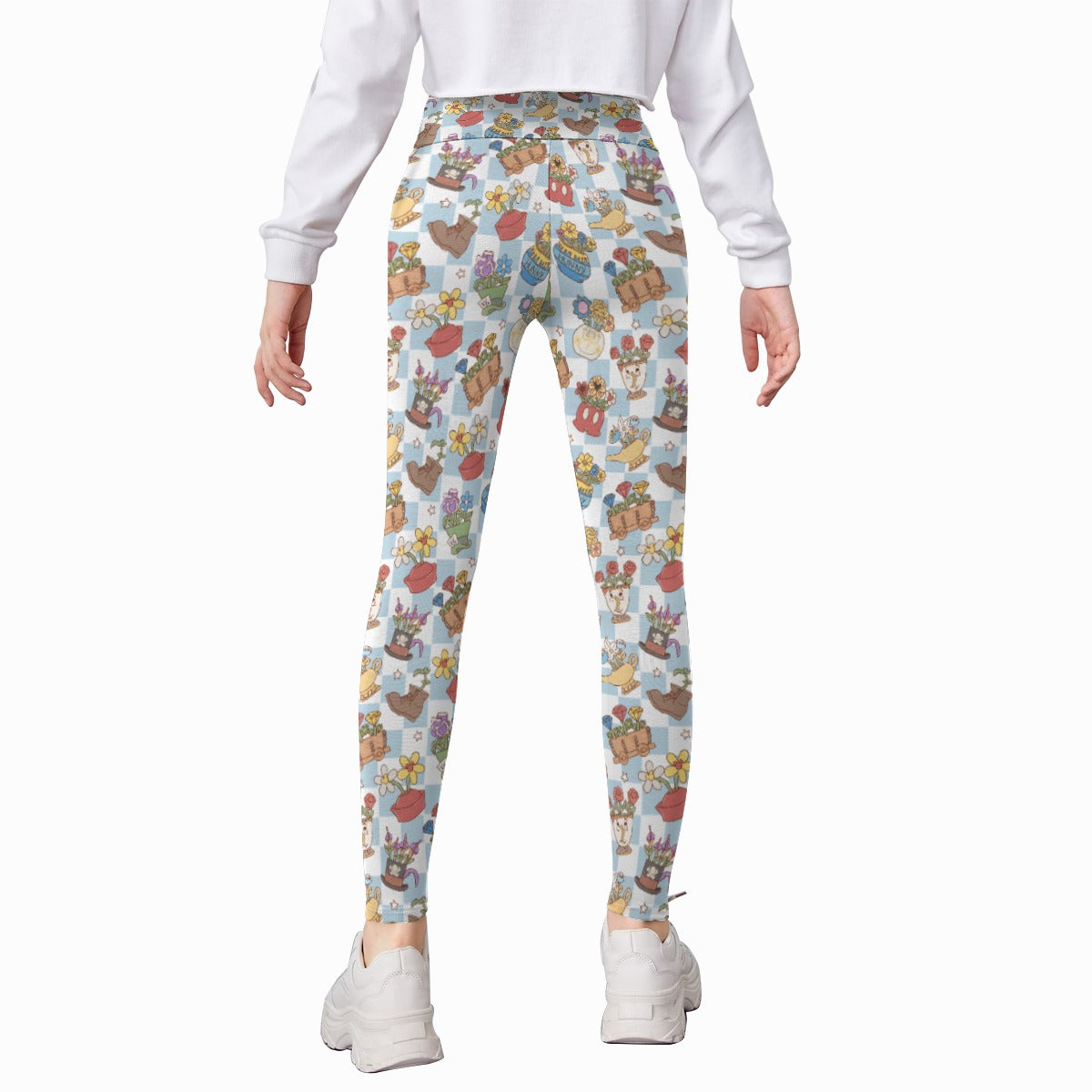 Flourishing Fairytale Pots - Kid's Leggings