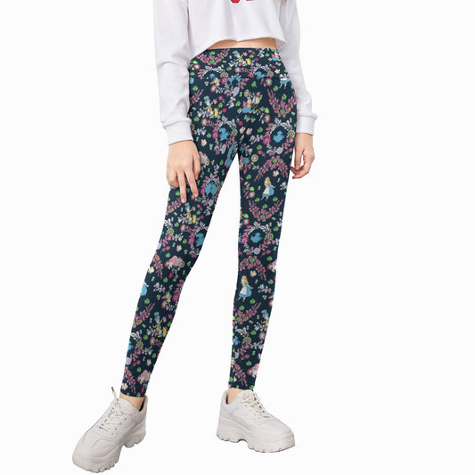 Garden Whimsy - Wonderland Dreams - Kid's Leggings