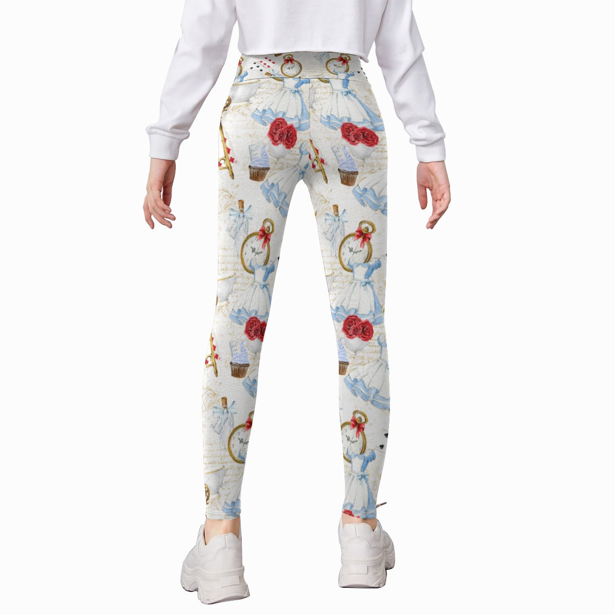 Curious Wonderland Icons - Kid's Leggings