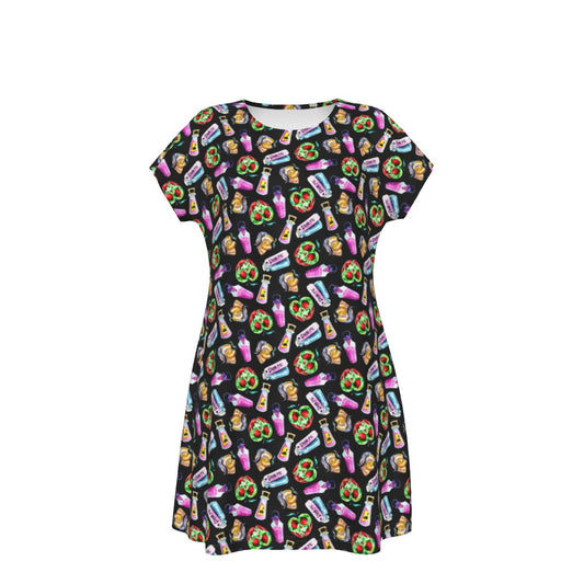 Pick Your Poison - Women's T-Shirt Dress