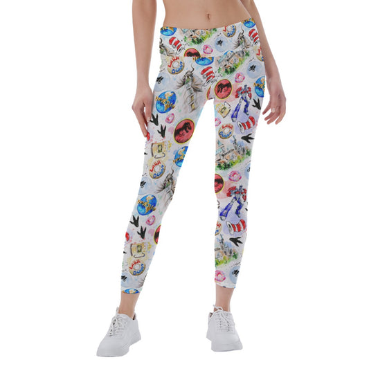 A Universal Adventure - Women's Yoga Leggings