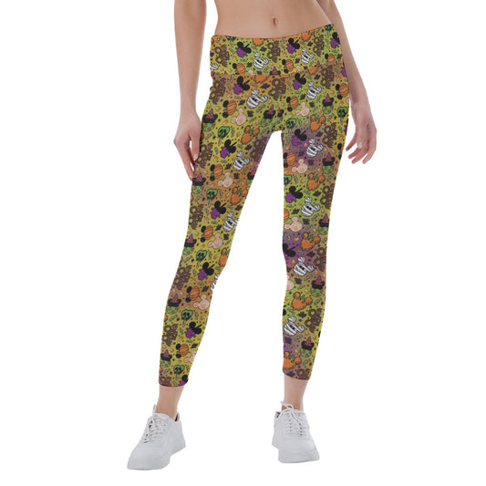 Disney Monster Snacks - Women's Yoga Leggings