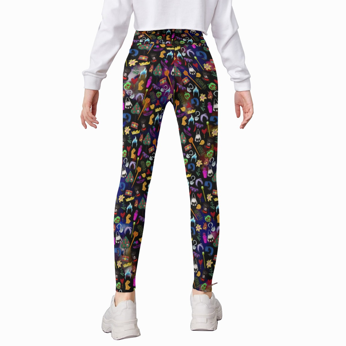 Villainous Icons Collage - Kid's Leggings