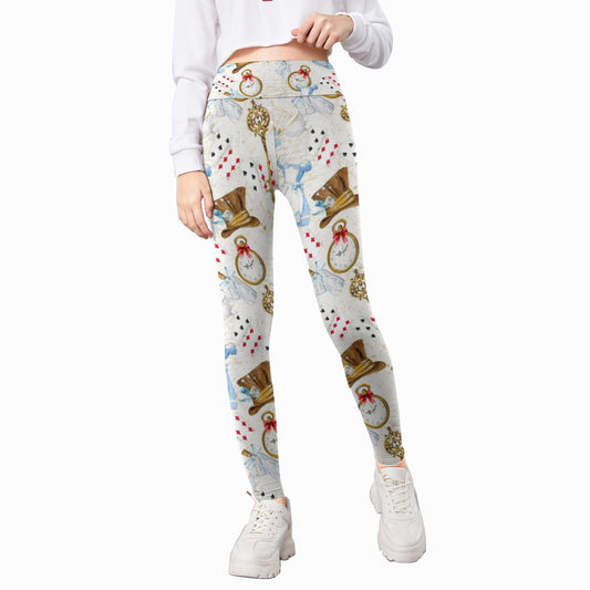 Curious Wonderland Icons - Kid's Leggings