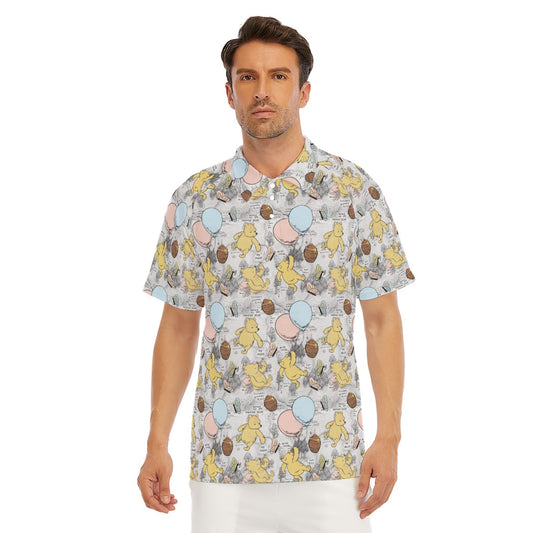 Silly Old Bear - Men's Polo Shirt