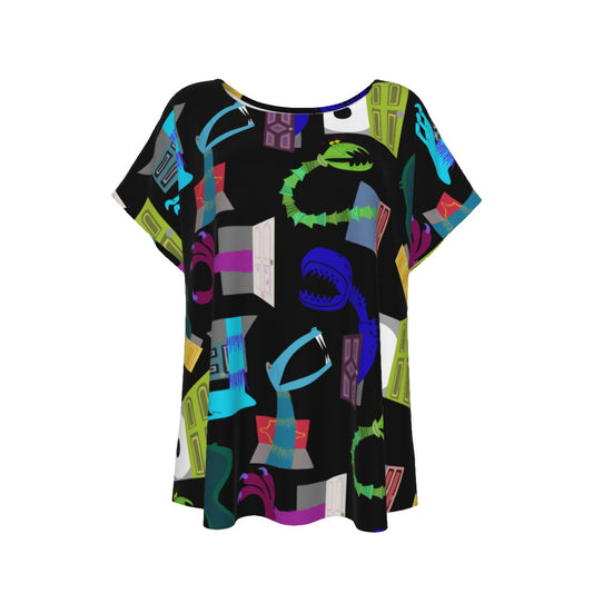 Monsters in Closets - Women’s Relaxed Fit Scoop Tee