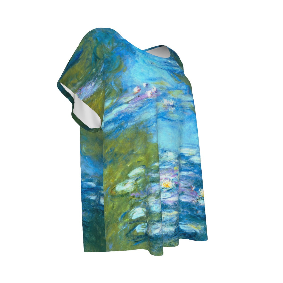 Monet Water Lillies - Women’s Relaxed Fit Scoop Tee