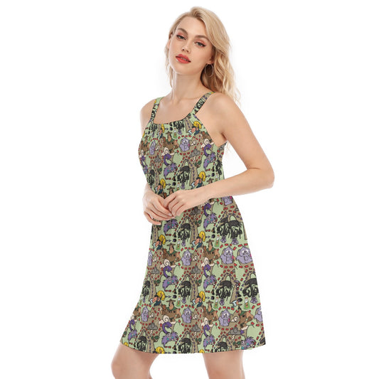 Emperor’s Chaotic Groove - Women’s Adjustable Sundress