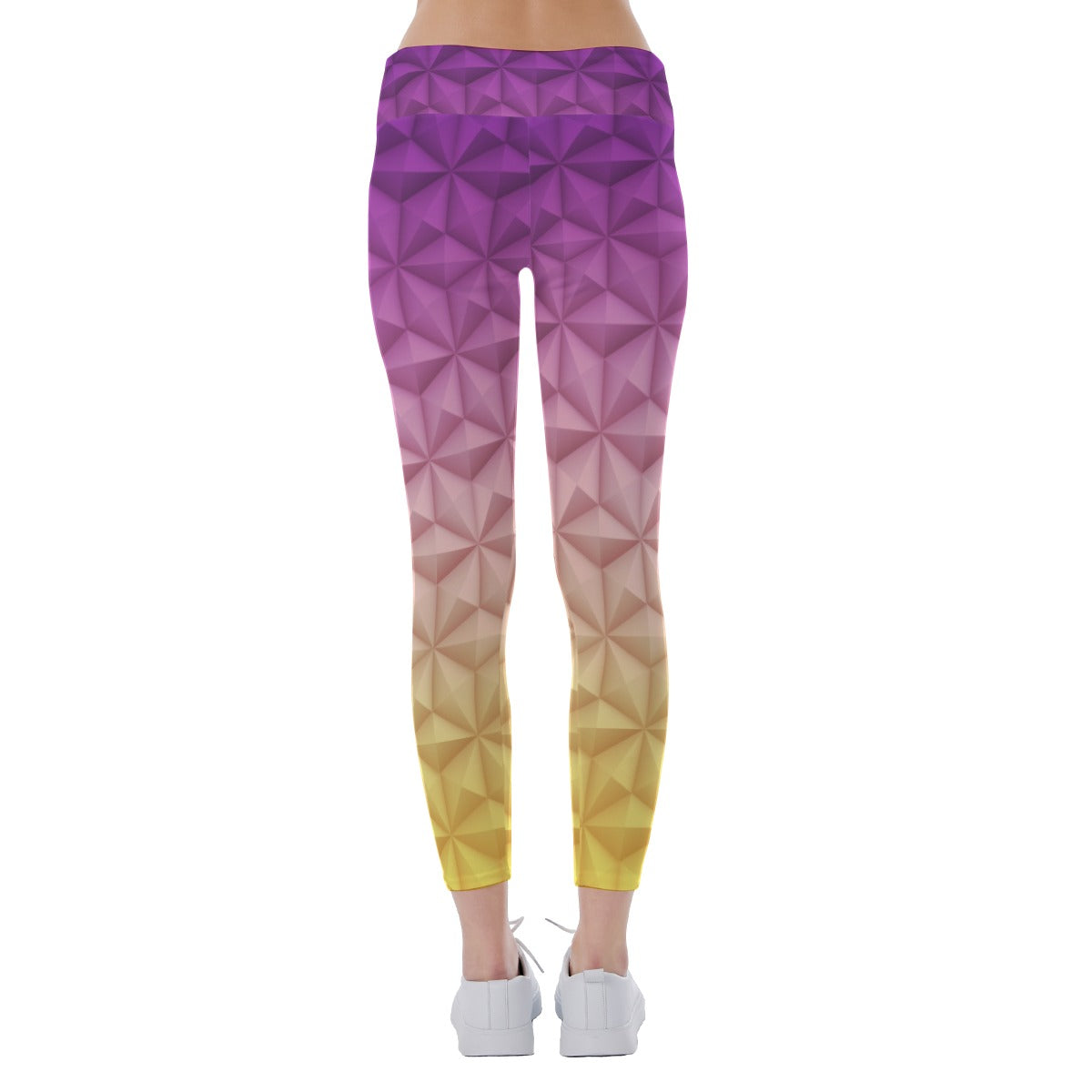 Geometric Spaceship Sphere - Women's Yoga Leggings
