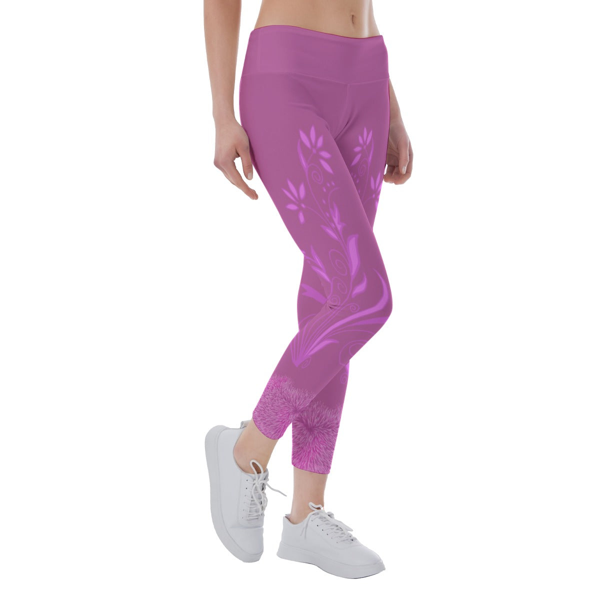 Candy Racer Leggings: Snowanna Rainbeau - Women's Yoga Leggings
