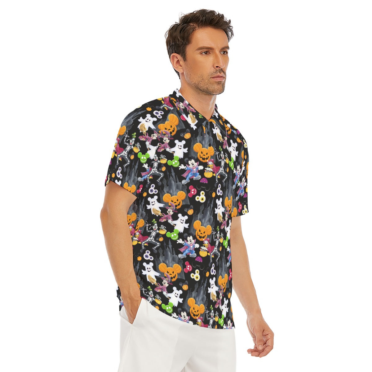 Mouse Gang Trick or Treat - Men's Polo Shirt