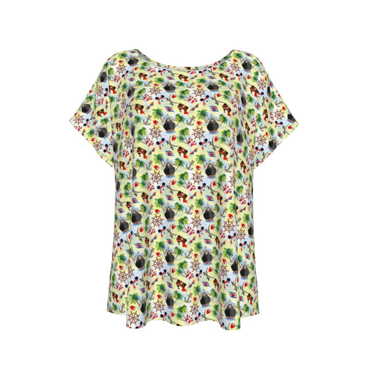 Pirate Night Cruise - Women’s Relaxed Fit Scoop Tee