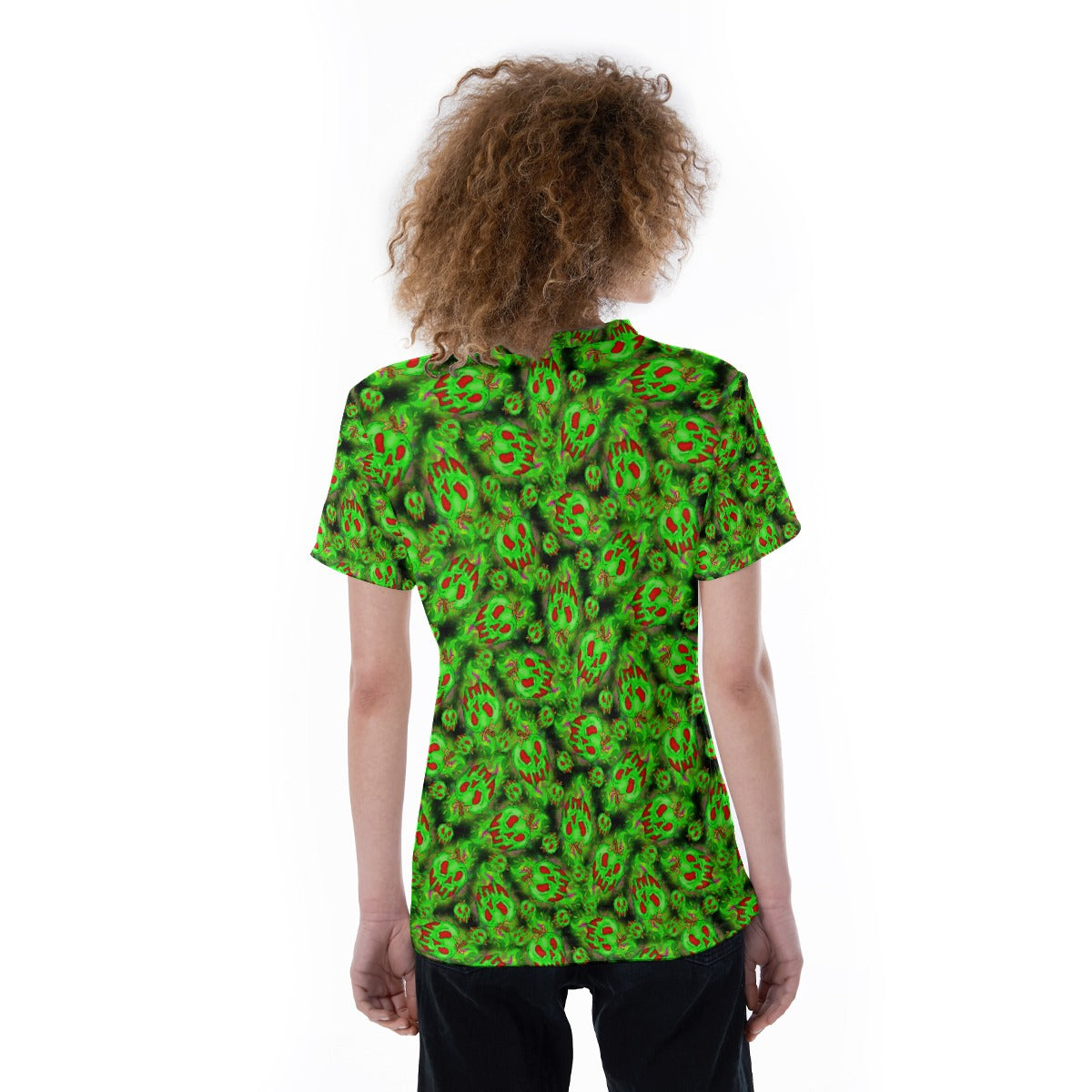 Just One Bite - Women's Short Sleeve V-Neck T-Shirt