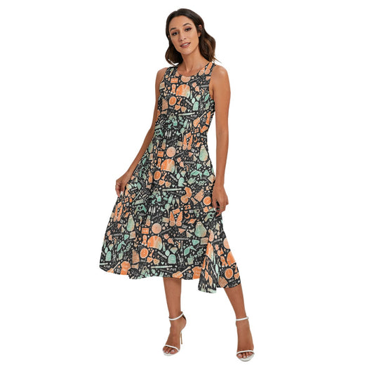 Showgirl Era Icons - Women’s Diagonal Pocket Midi Dress