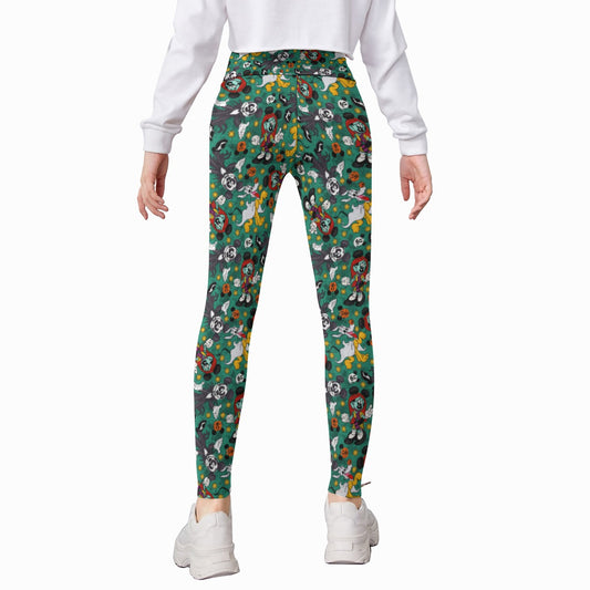 Beloved Couple as Spooky Pair - Kid's Leggings