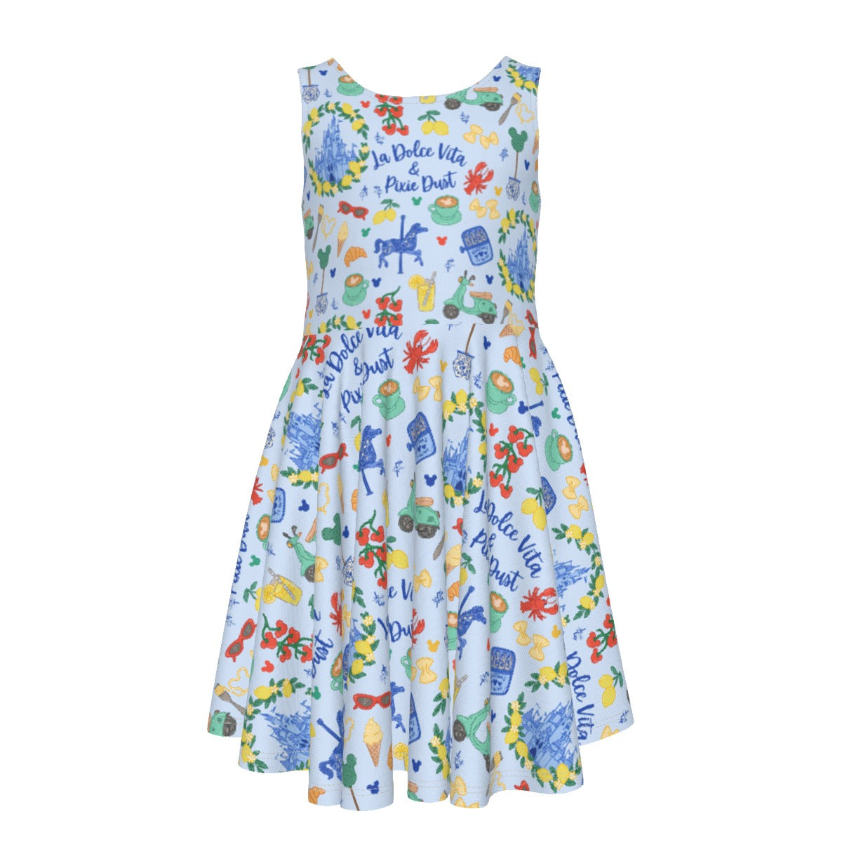 Sweet Life Pixie Dust - Kid's Sleeveless Skater Dress