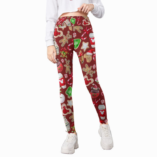 Christmas Snack Goals - Kid's Leggings